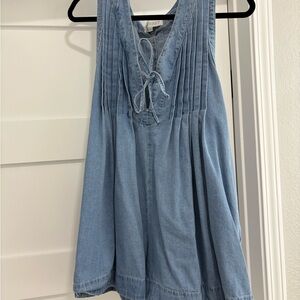 Veveret Denim Romper